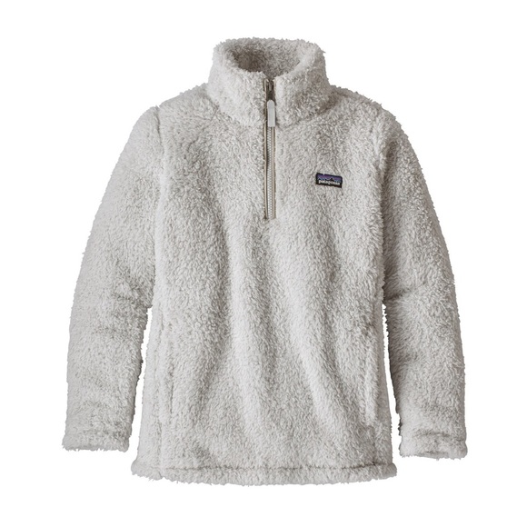 Patagonia Los Gatos 1/4 Zip Pullover Fleece Jacket Tailored Light Grey - Picture 1 of 7